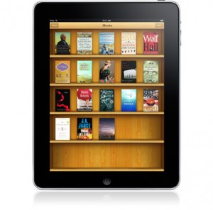 Apple's iPad iBook app (from Apple.com) Apple's iPad iBook app (from Apple.com)