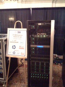 More SNW hall servers and storage 